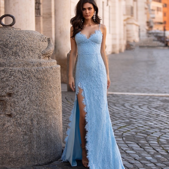 Sky Blue Kaia Dress by Alamour The Label